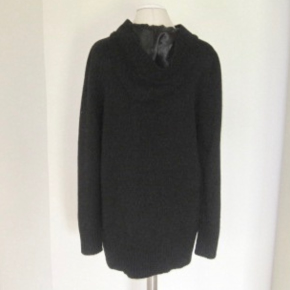 Luisa Cerano Toggle Button Hooded Knit Cardigan - Picture 2 of 7